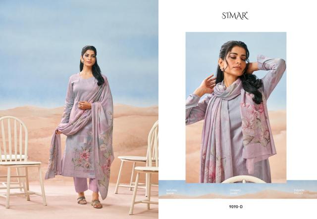 Glossy Simar Purvai catalog wholesale unstitched salwar kameez material online india