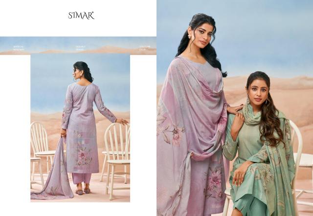 Glossy Simar Purvai catalog wholesale unstitched salwar kameez material online india