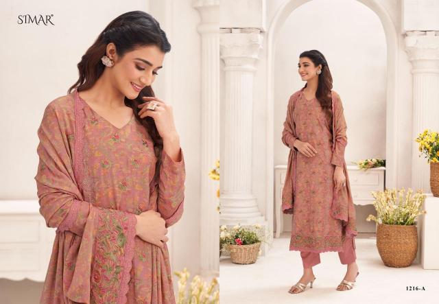 Glossy Simar Safana catalog wholesale unstitched salwar kameez suppliers