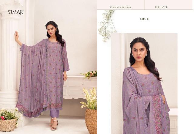 Glossy Simar Safana catalog wholesale unstitched salwar kameez suppliers