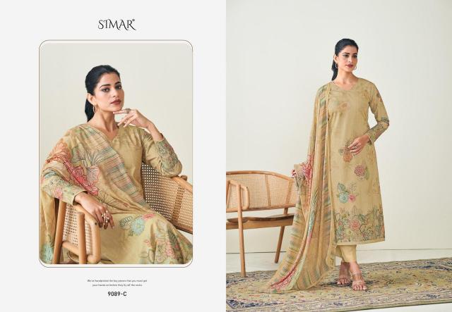 Glossy Simar Sunera catalog wholesale daily wear salwar kameez