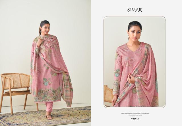 Glossy Simar Sunera catalog wholesale daily wear salwar kameez
