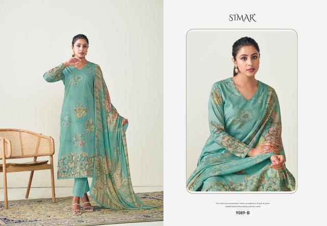 Glossy Simar Sunera catalog wholesale daily wear salwar kameez