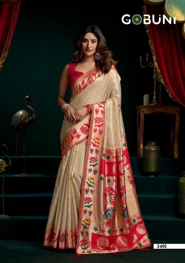 Gobuni Seerat catalog wholesale sarees with price