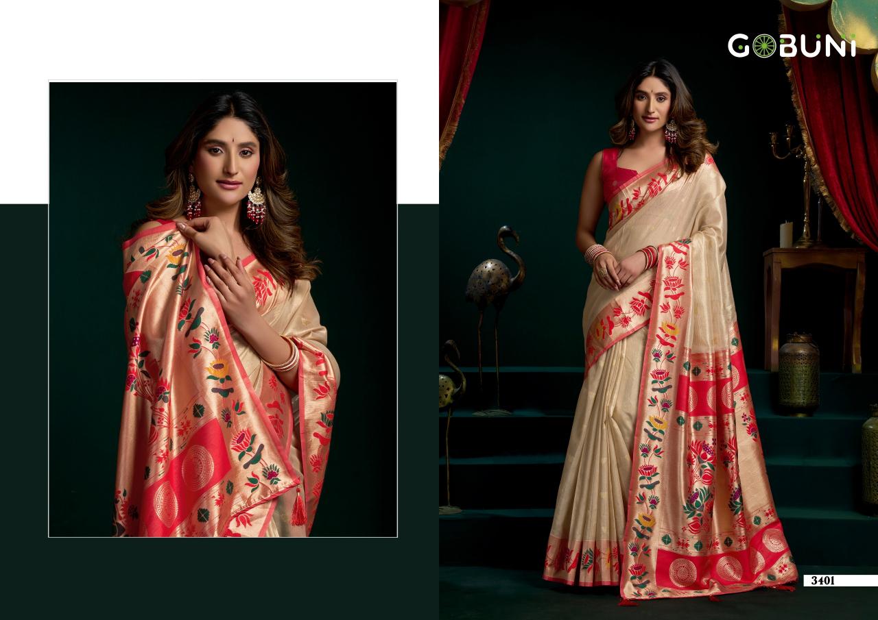 Gobuni Seerat catalog wholesale sarees with price