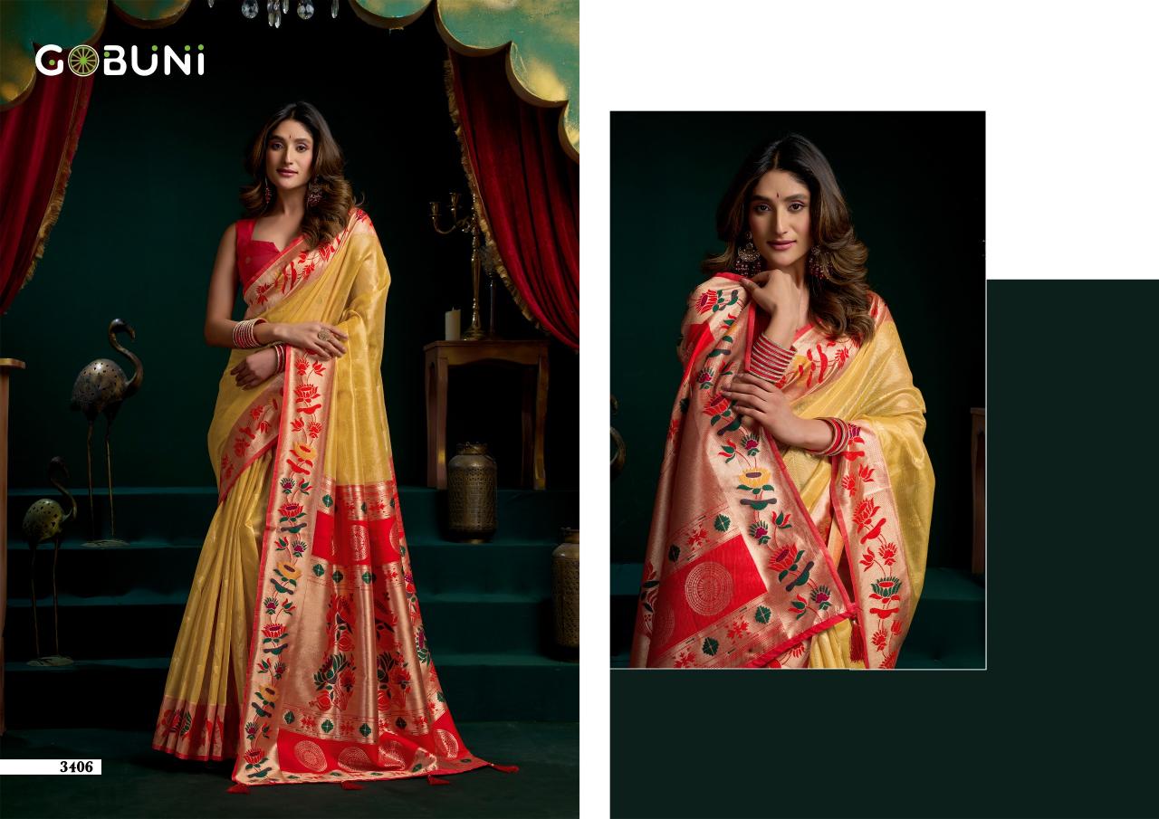 Gobuni Seerat catalog wholesale sarees with price