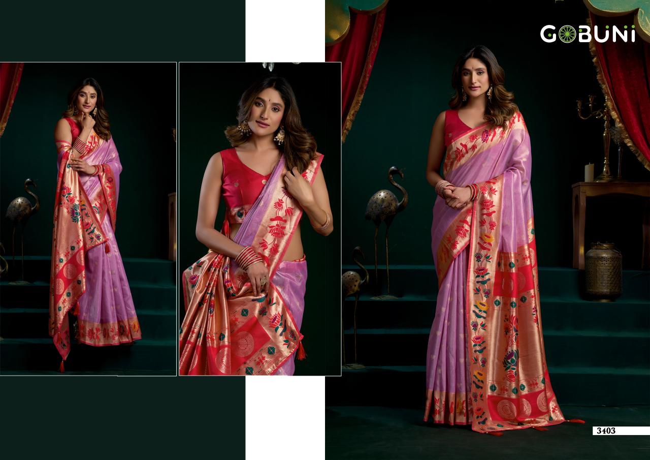 Gobuni Seerat catalog wholesale sarees with price