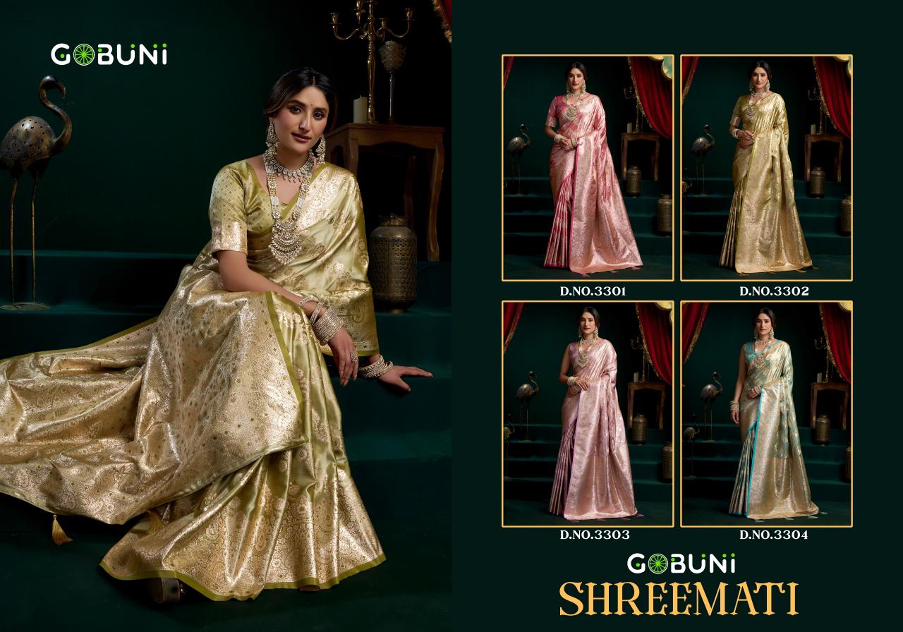 Gobuni Shreemati catalog online wholesale saree malaysia