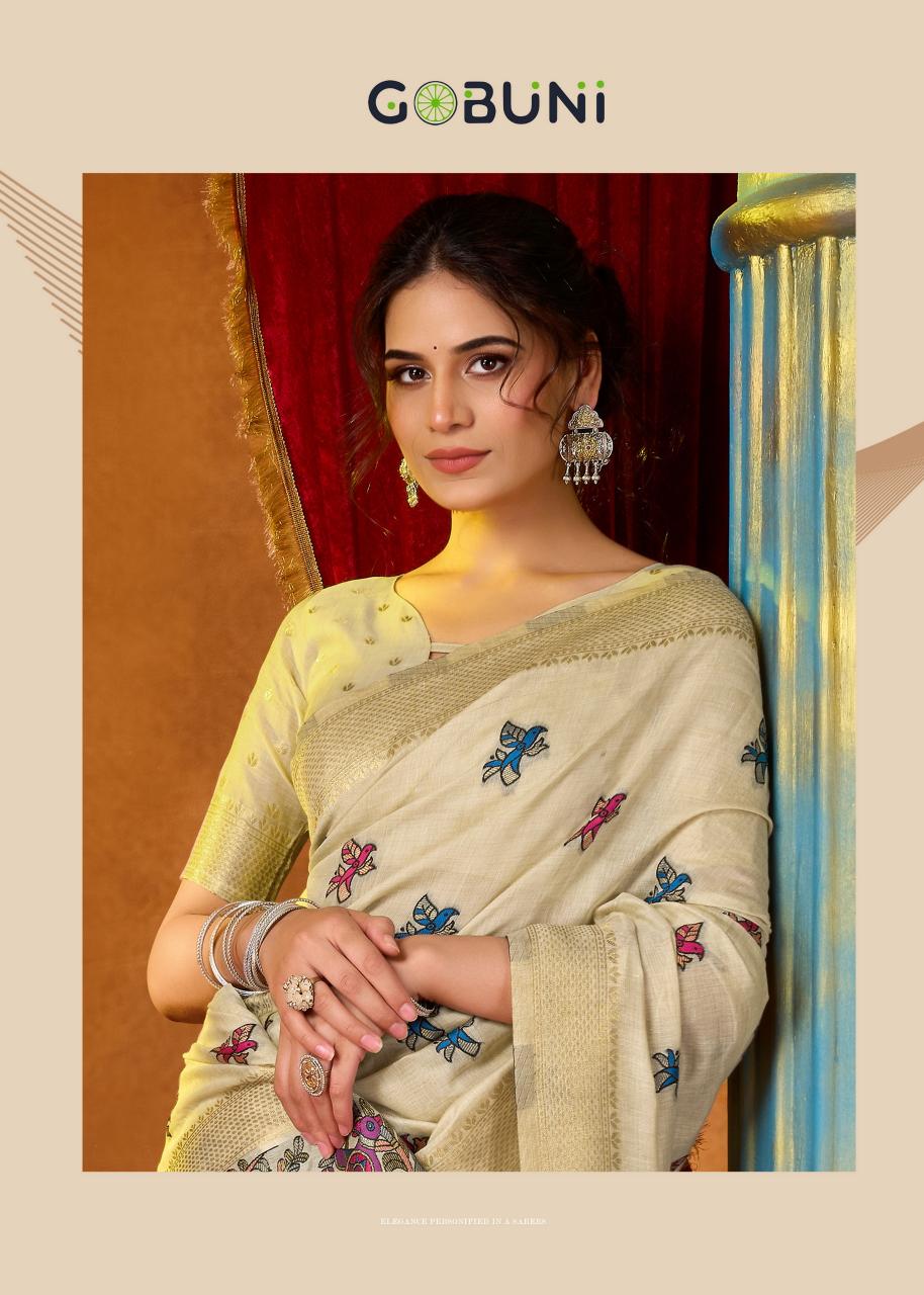 Gobuni Shruti vol 2 catalog saree wholesaler in mumbai