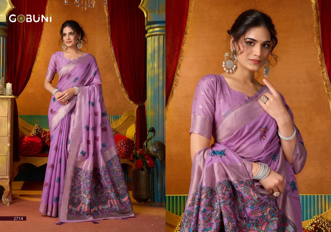 Gobuni Shruti vol 2 catalog saree wholesaler in mumbai