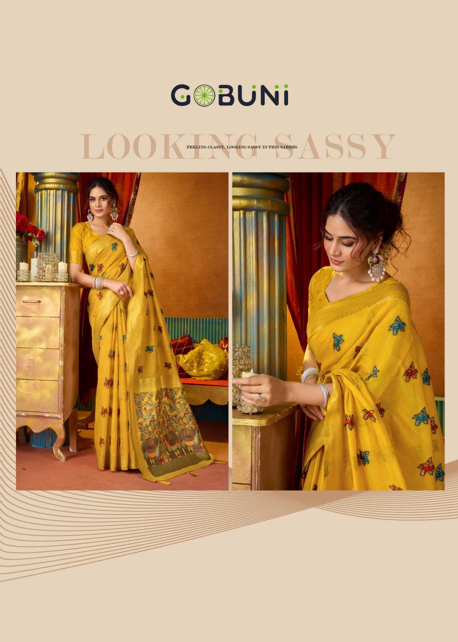 Gobuni Shruti vol 2 catalog saree wholesaler in mumbai