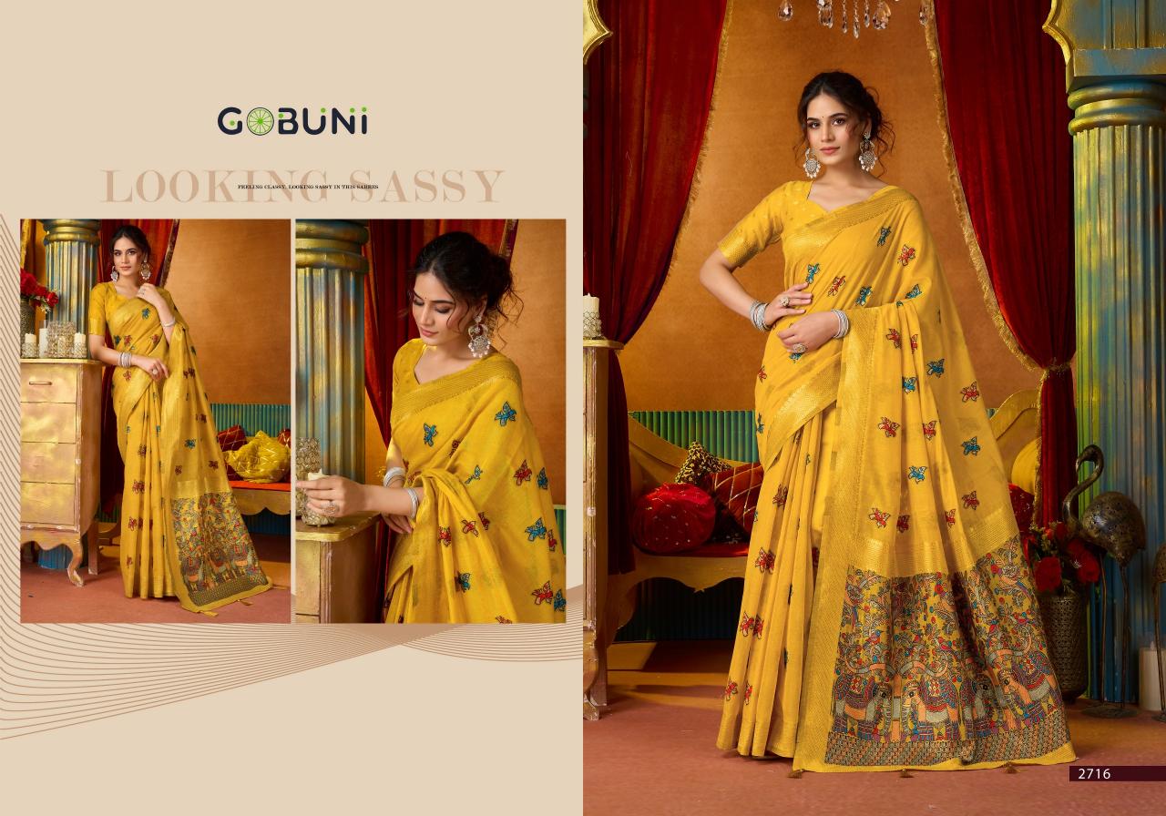 Gobuni Shruti vol 2 catalog saree wholesaler in mumbai