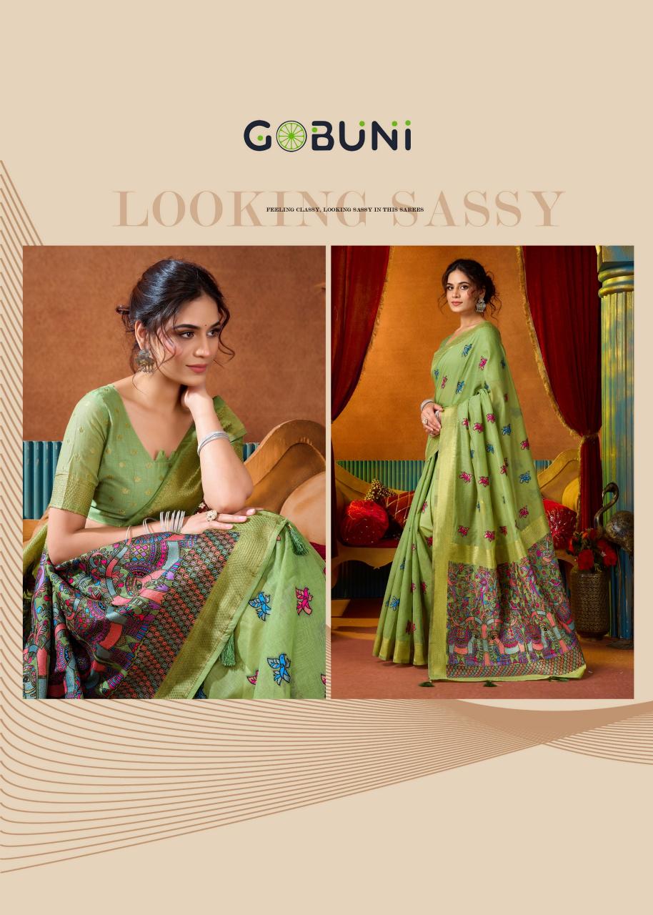 Gobuni Shruti vol 2 catalog saree wholesaler in mumbai