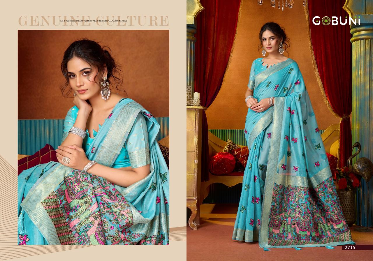 Gobuni Shruti vol 2 catalog saree wholesaler in mumbai