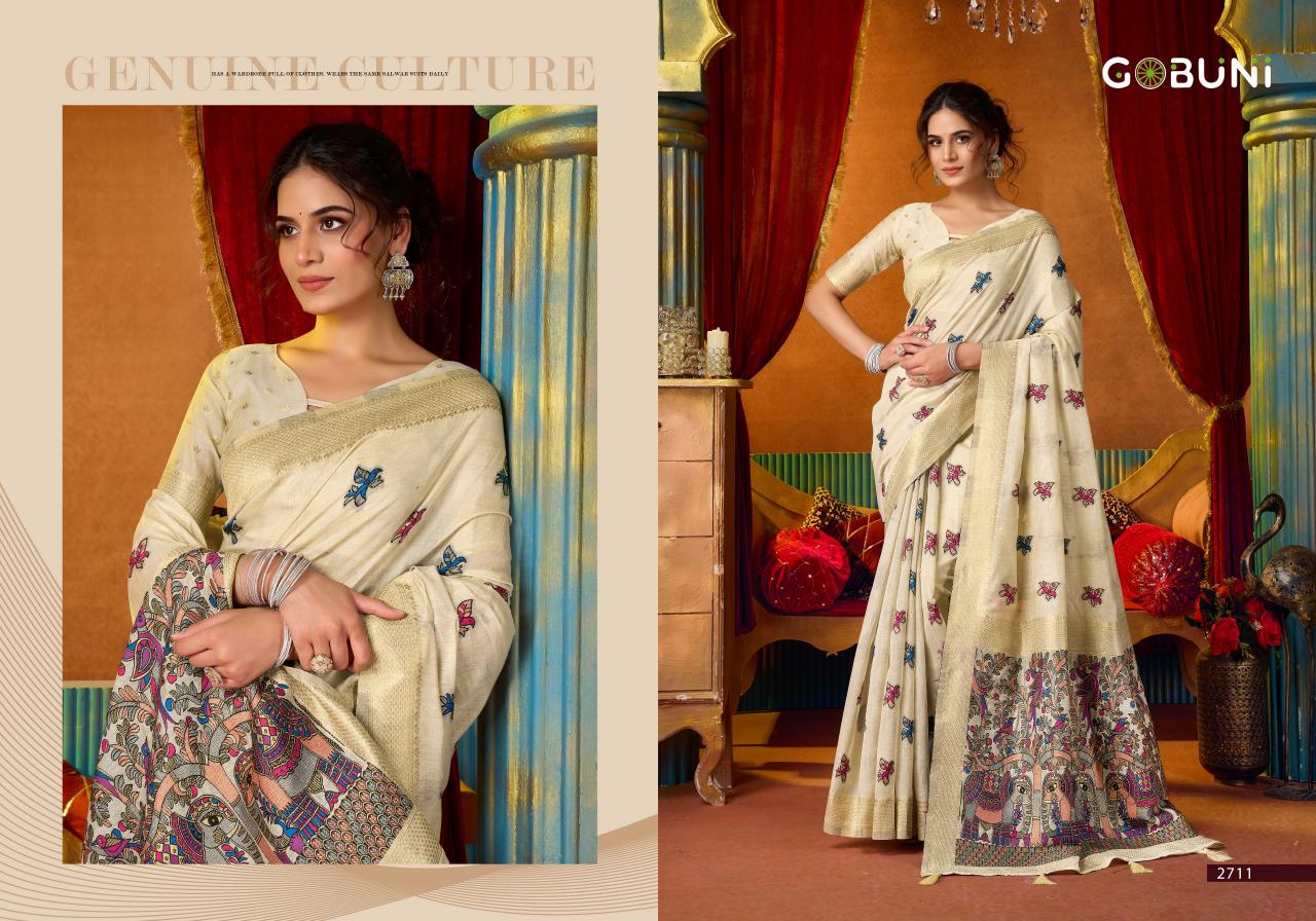 Gobuni Shruti vol 2 catalog saree wholesaler in mumbai