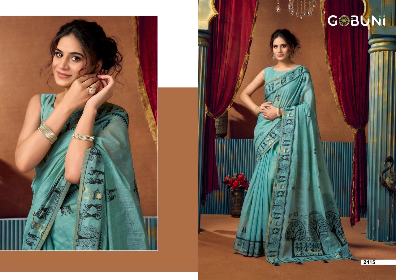 Gobuni Sowmya Vol 2 catalog ahmedabad saree wholesale market