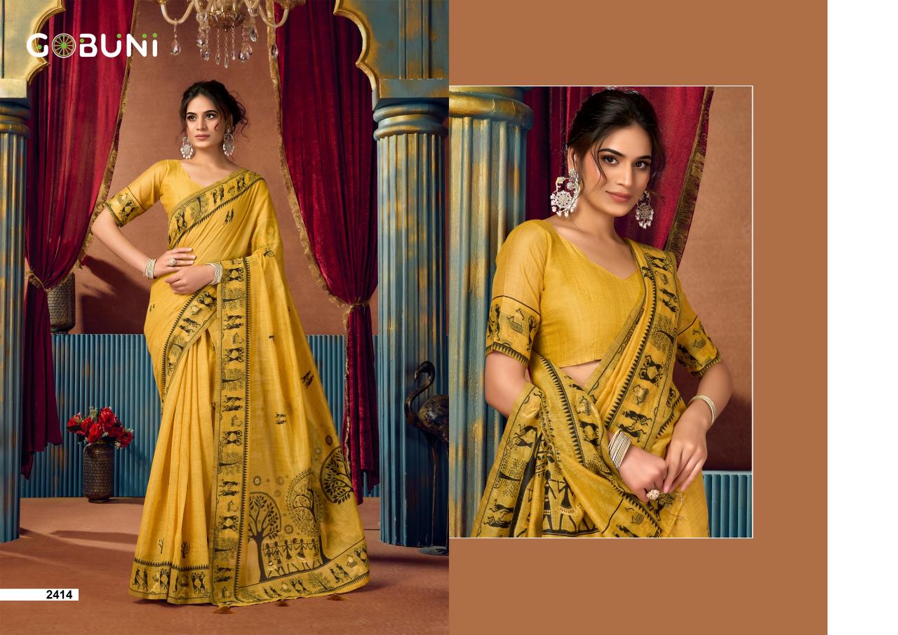 Gobuni Sowmya Vol 2 catalog ahmedabad saree wholesale market