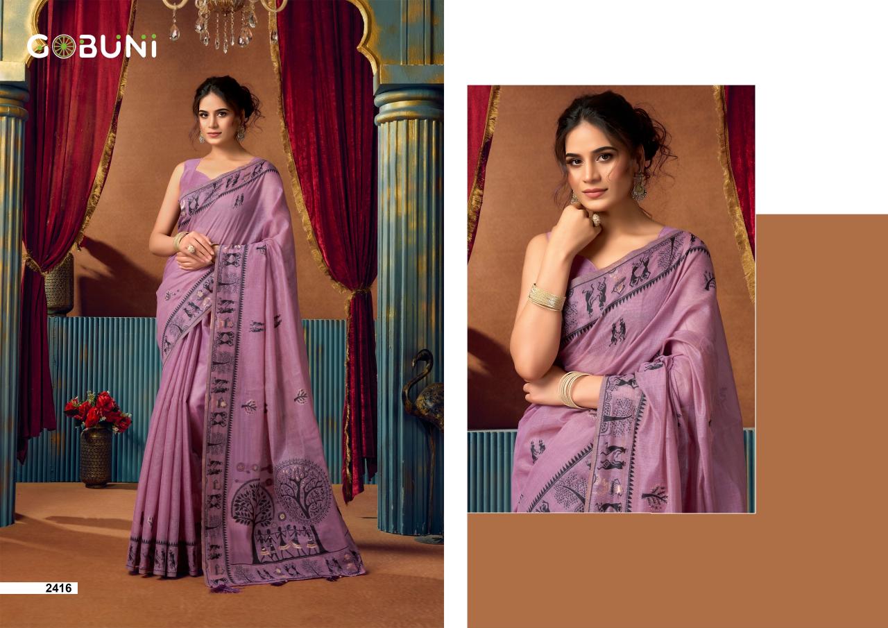 Gobuni Sowmya Vol 2 catalog ahmedabad saree wholesale market