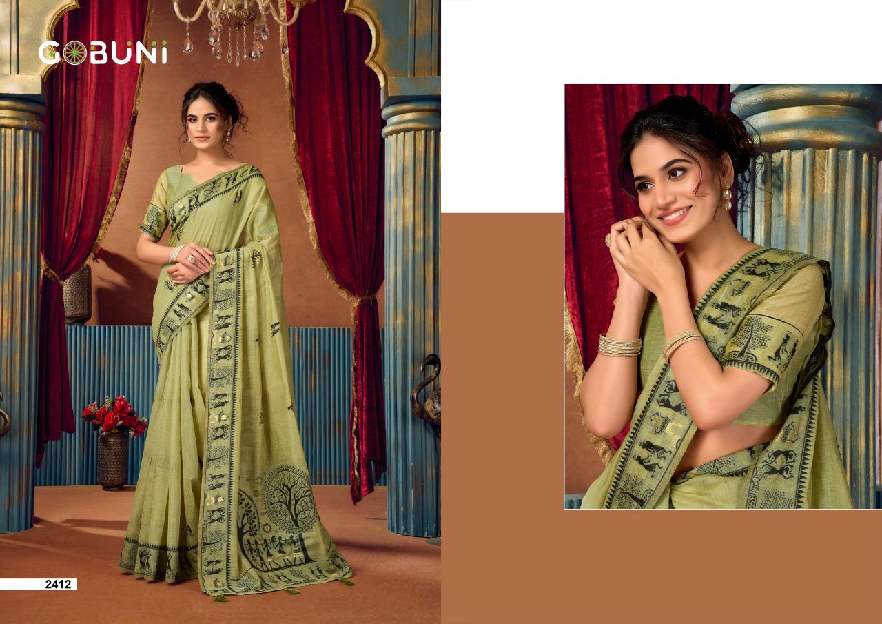 Gobuni Sowmya Vol 2 catalog ahmedabad saree wholesale market