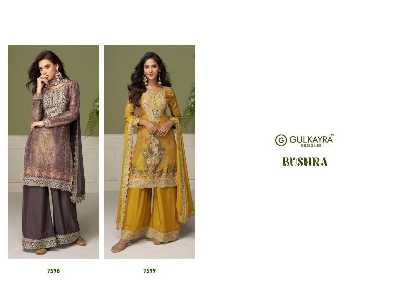 Gulkayra Bushra catalog salwar kameez wholesale in kolkata