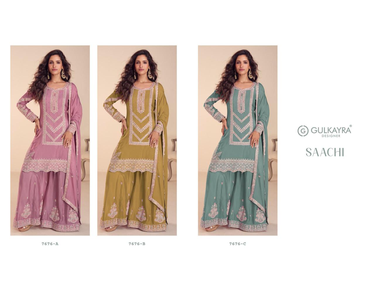 Gulkayra Saachi catalog wholesale salwar kameez dealers