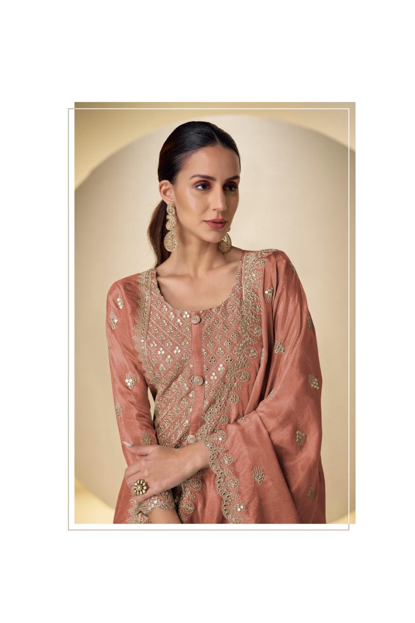 Gulkayra Sakhi catalog aari work salwar kameez wholesale