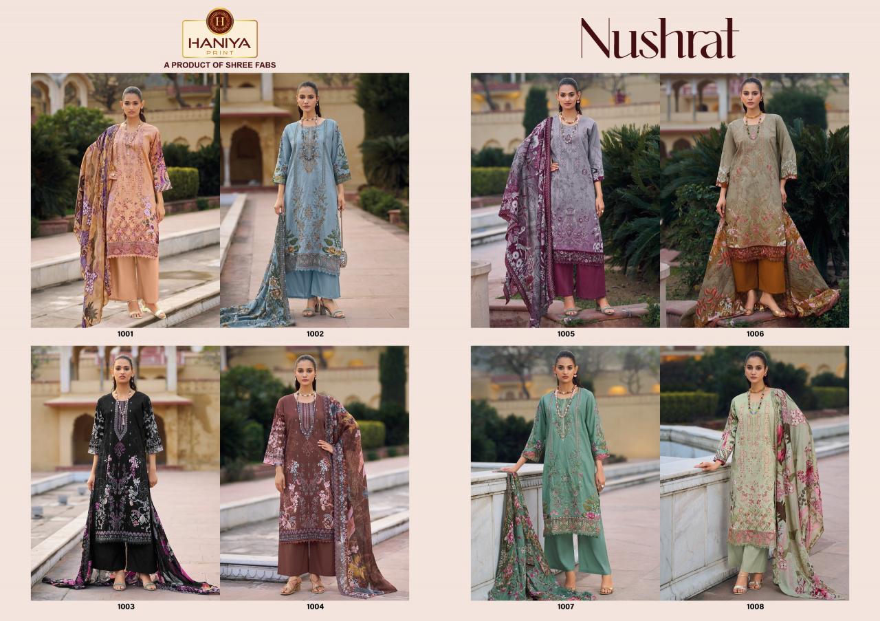 Haniya Nushrat catalog surat dress material silvassa