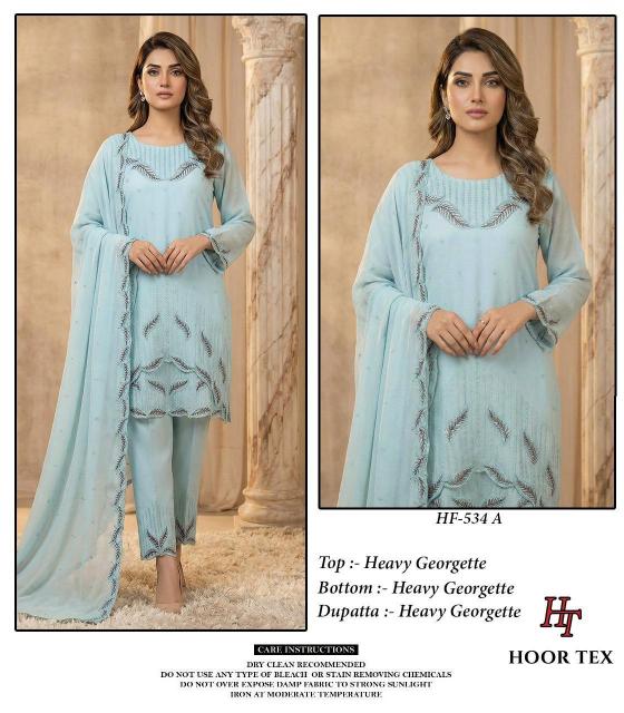 Hoor Tex 534 catalog pakistani suits wholesale online