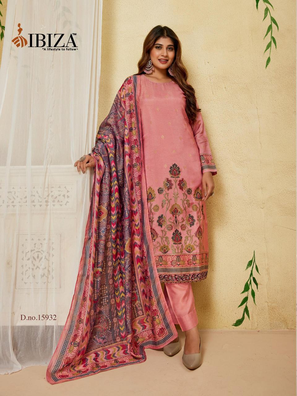 Ibiza Alveera catalog unstitched salwar kameez wholesalers kolkata