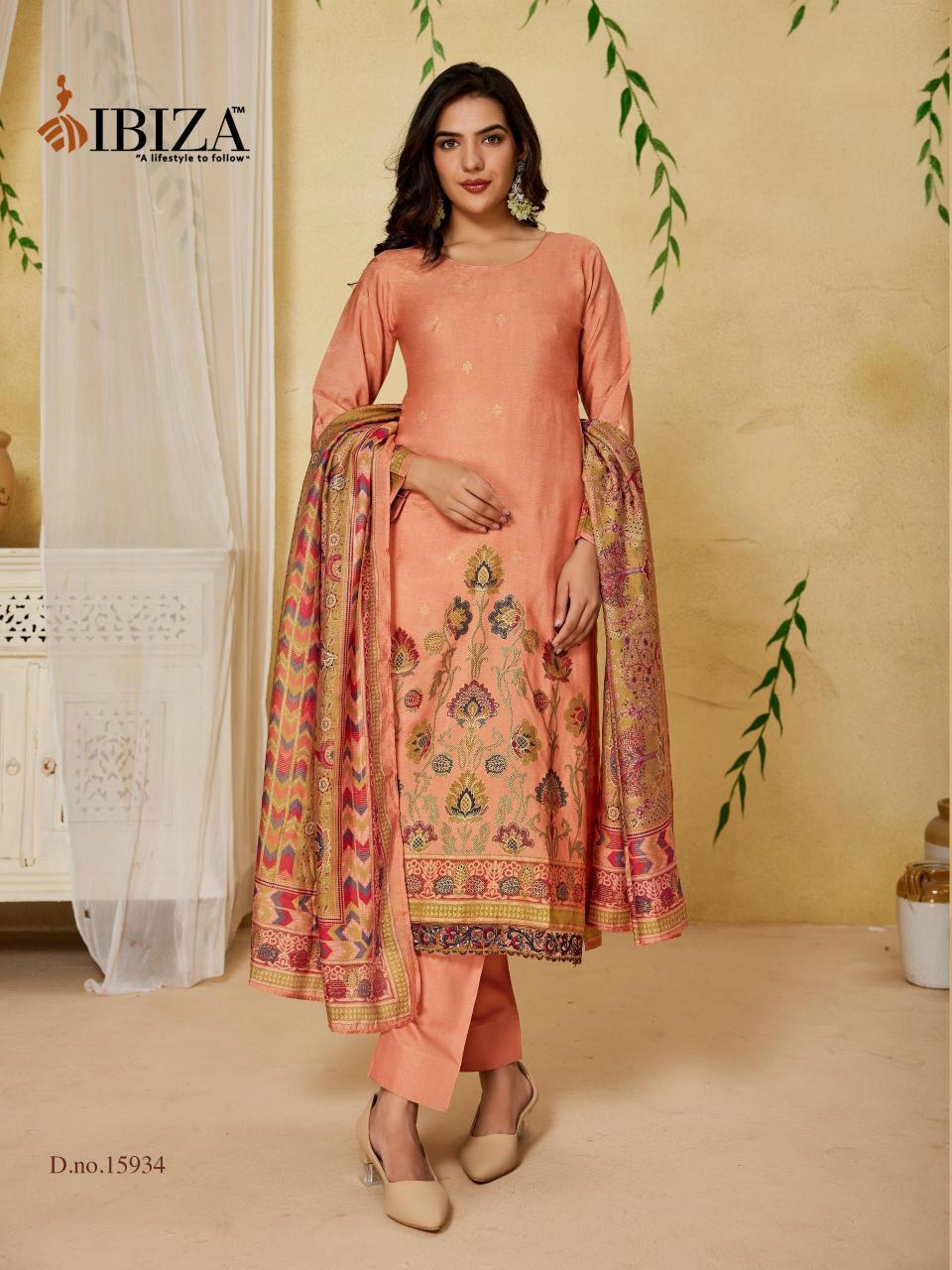 Ibiza Alveera catalog unstitched salwar kameez wholesalers kolkata