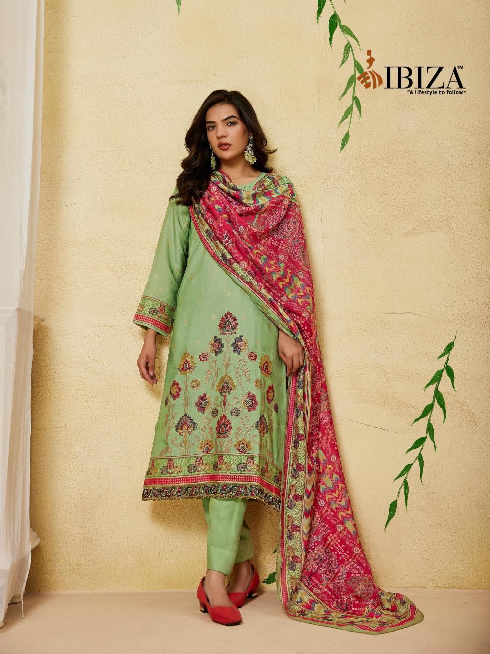 Ibiza Alveera catalog unstitched salwar kameez wholesalers kolkata