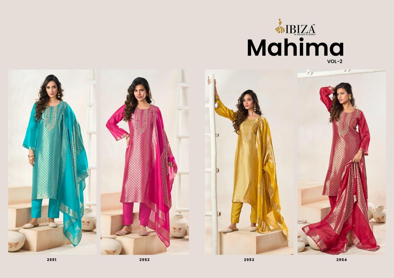 Ibiza Mahima Vol 2 catalog wholesale indian salwar kameez
