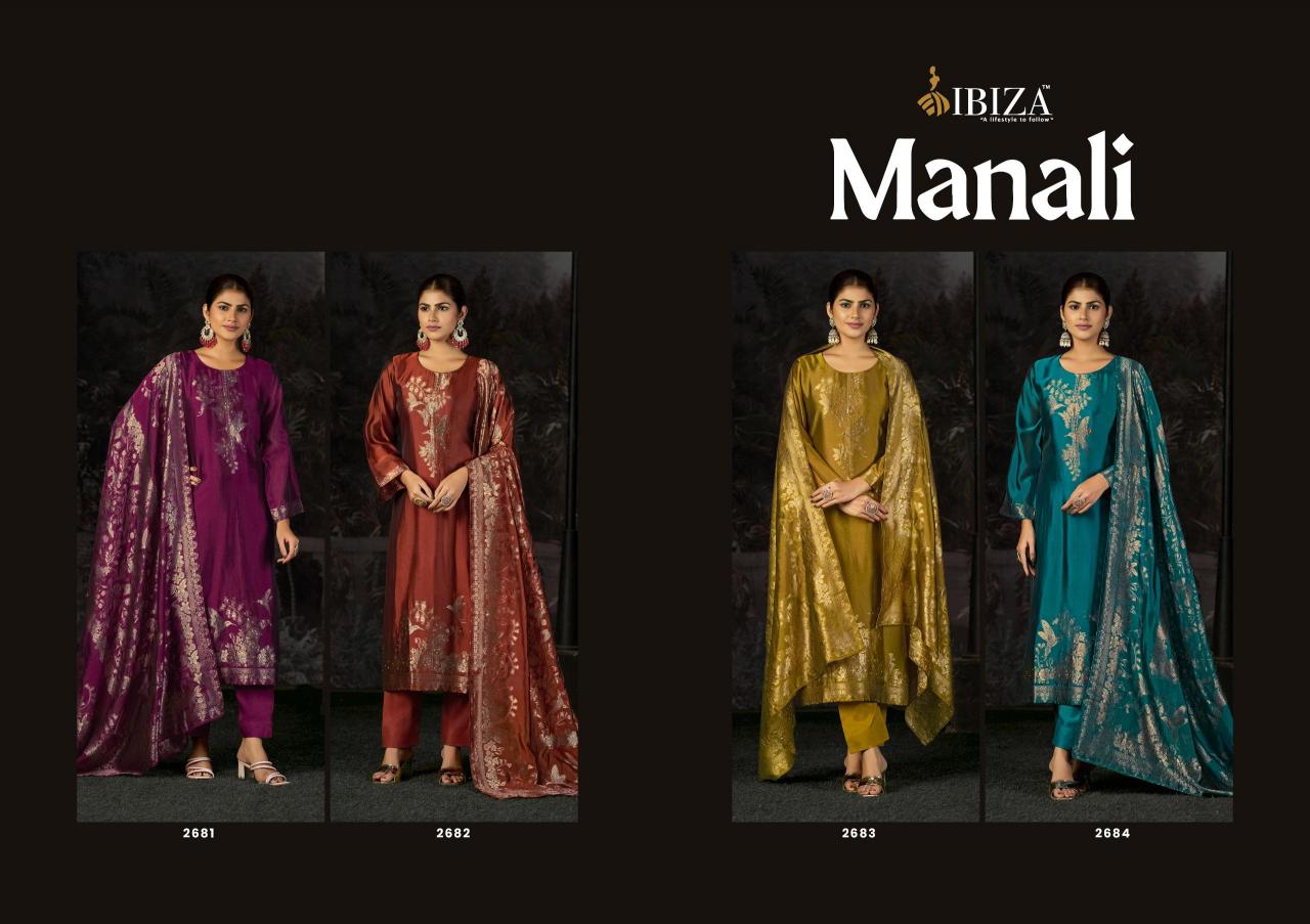Ibiza Manali catalog aari work salwar kameez wholesale