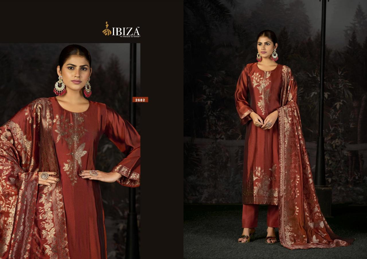 Ibiza Manali catalog aari work salwar kameez wholesale
