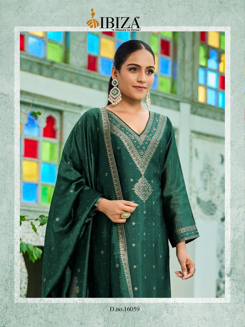 Ibiza Olivia catalog party wear salwar kameez wholesale
