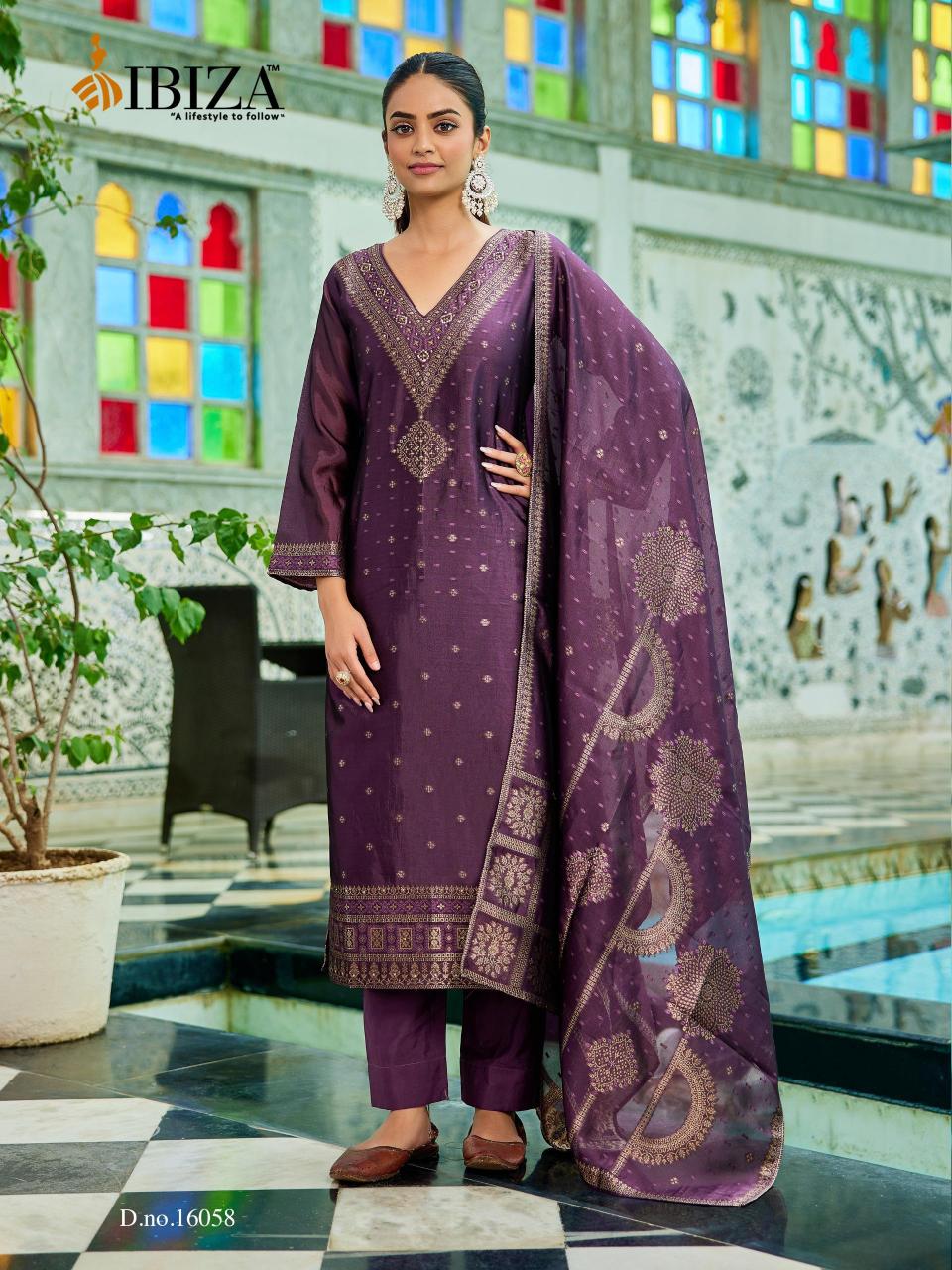 Ibiza Olivia catalog party wear salwar kameez wholesale