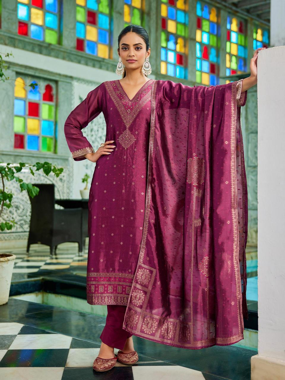 Ibiza Olivia catalog party wear salwar kameez wholesale