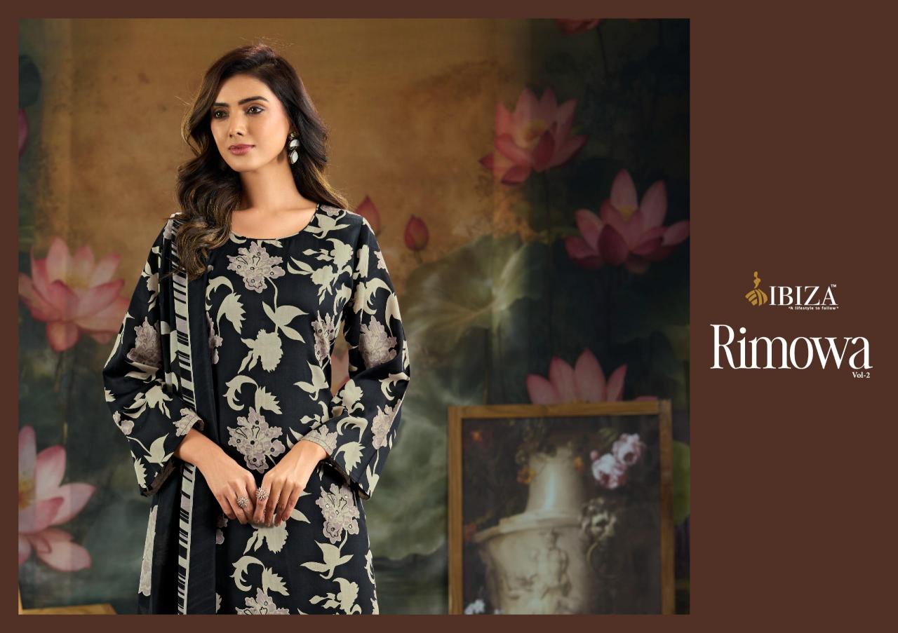 Ibiza Rimowa vol 2 catalog unstitched salwar kameez wholesale pakistan