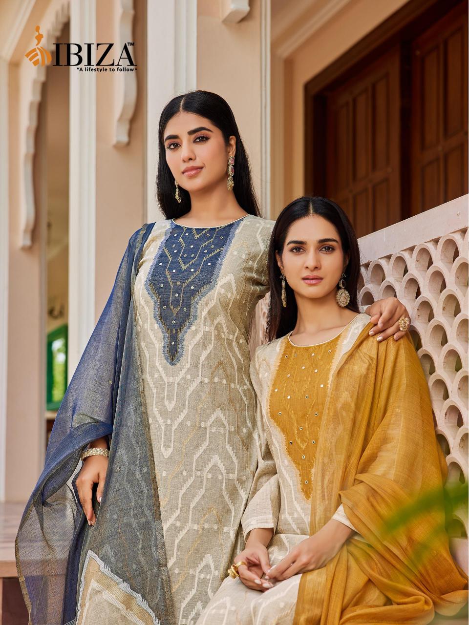 Ibiza Saptrangi catalog wholesale salwar kameez pakistani