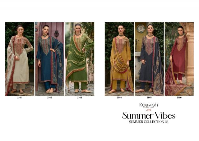 kaavish Summer Vibes catalog wholesale dealers of salwar kameez in mumbai