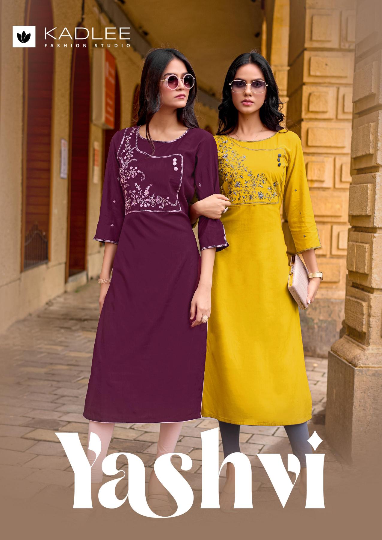 Kadlee Yashvi catalog wholesale market of ladies kurtis in delhi