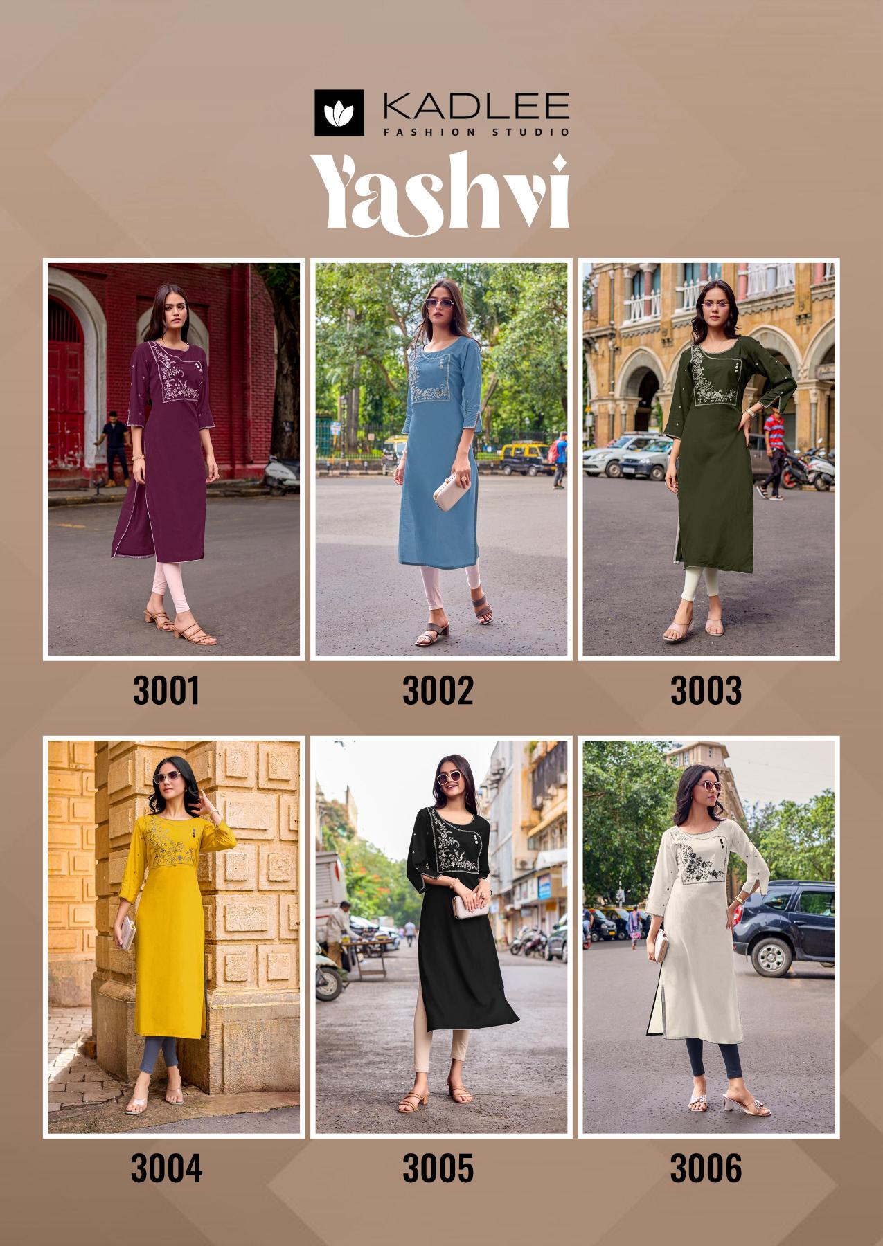 Kadlee Yashvi catalog wholesale market of ladies kurtis in delhi