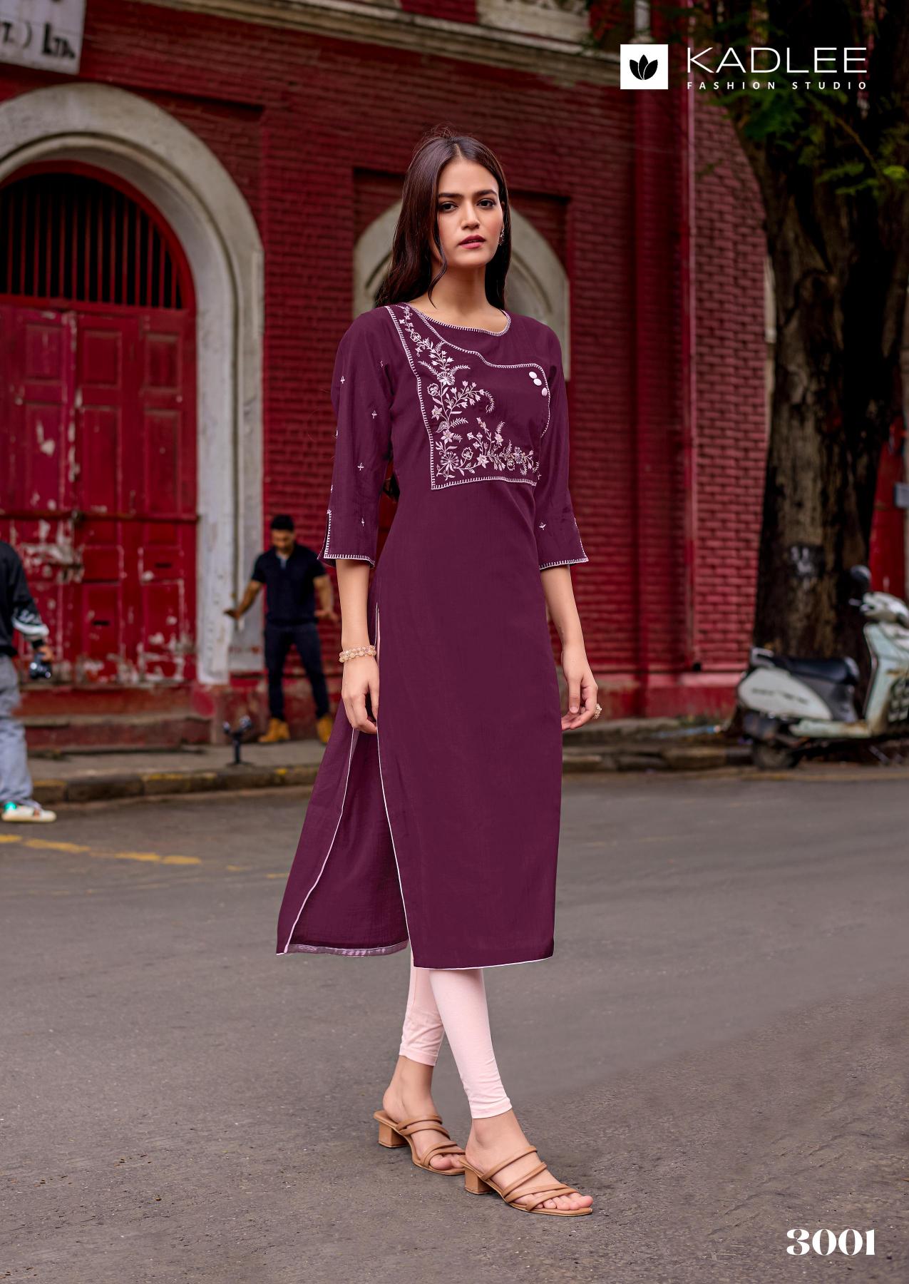 Kadlee Yashvi catalog wholesale market of ladies kurtis in delhi