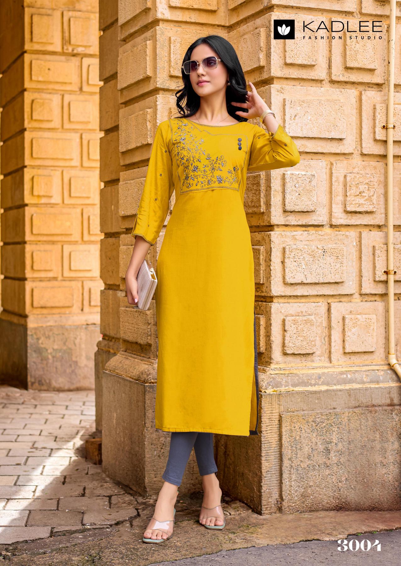 Kadlee Yashvi catalog wholesale market of ladies kurtis in delhi