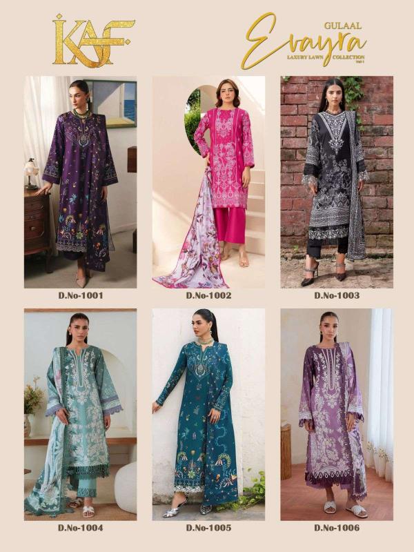 Kaf Evayra Gulaal Vol 1 – Readymade Pakistani Kurti Pant With Dupatta