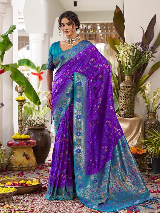 KANCHANA SILK by Astita fancy designer Pochampalli Soft Silk fabric saree wholesale with Fancy latkan