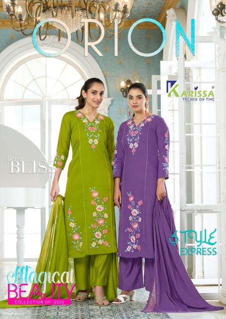 Karissa Orion catalog wholesale tzu kurti online