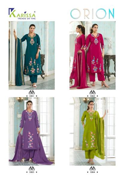 Karissa Orion catalog wholesale tzu kurti online