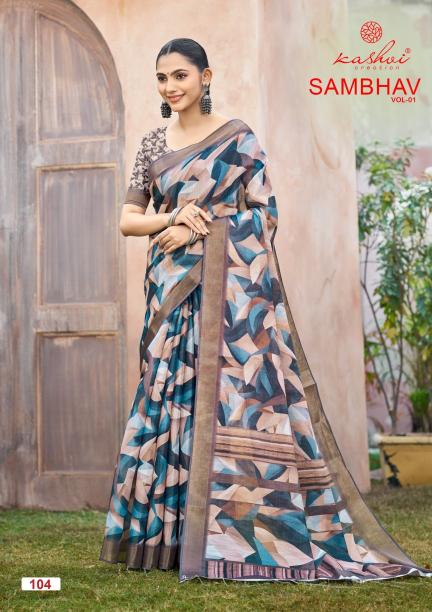 Kashvi Sambhav Vol 1 catalog saree wholesale rate