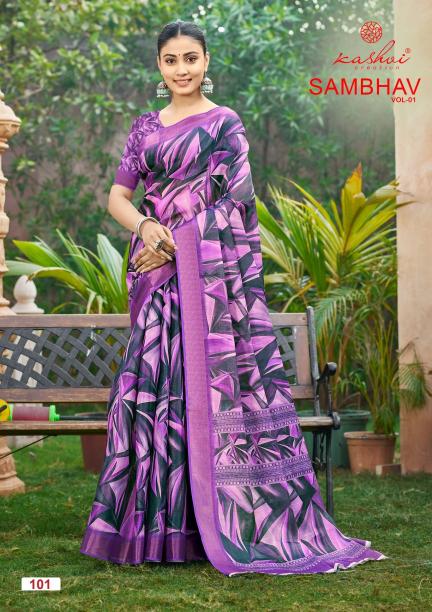 Kashvi Sambhav Vol 1 catalog saree wholesale rate